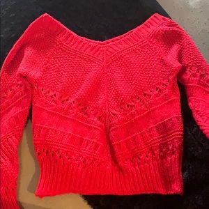 Off the shoulder sweater